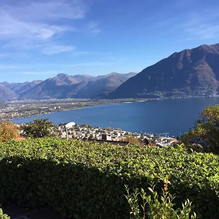 Апартаменты Casa Helios - Traumhafte Seesicht, Jacuzzi, Sauna Orselina